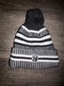 New Era Stripes Black White Winter Hat One size - photo 4