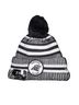 New Era Stripes Black White Winter Hat One size - photo 2