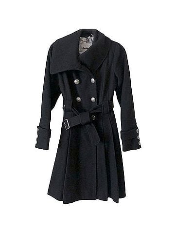 Guess Double Breasted woal Blend Coat Coat (view 1)