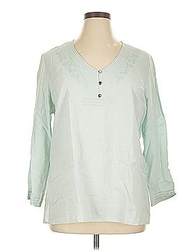 Cynthia Rowley TJX Cynthia Rowley Tjx 3/4 Sleeve Blouse (view 1)