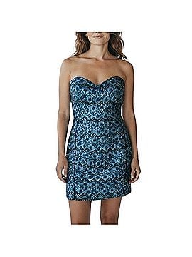 Renaissance Silk Sequin Mini Dress Cocktail Dress (view 1)