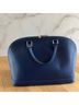 Pulicati Solid Blue Satchel One size - photo 11