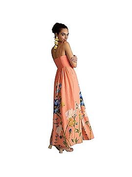 Anthropologie Lorelei Ruched Bodice Midi Dress Casual Dress (view 2)