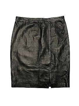 Michael Kors Leather Skirt (view 1)