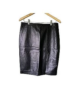 Michael Kors Leather Skirt (view 2)