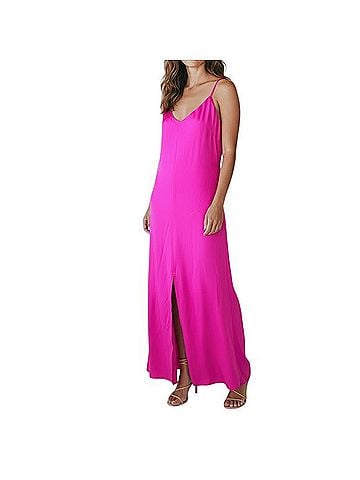 Lavender Brown Casual Dress (view 1)