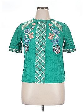Maeve Maeve Short Sleeve Blouse (view 1)