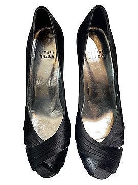 Stuart Weitzman Victoria Peep Toe Heels (view 1)