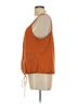 Tiny 100% Cotton Orange Tiny Sleeveless Blouse Size L - photo 4