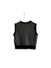 Shein Checkered-gingham Black White Sweater Vest One size - photo 2
