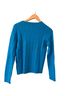 Ralph Lauren Black Label 100% Cotton Blue Pullover Sweater Size M (petite) - photo 2