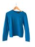 Ralph Lauren Black Label 100% Cotton Blue Pullover Sweater Size M (petite) - photo 1