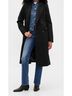 Gap 53% Polyester 42% Wool 3% Other 100% Polyester Black Wool Coat Size S - photo 4