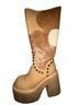 Dolls Kill x Bratz Brown Tan Boots Size 9 - photo 2