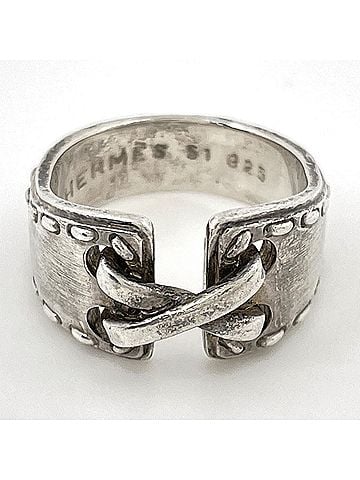 Hermès Hermes Mexico Ring, Sterling Silver 925, Women's Ring (view 2)