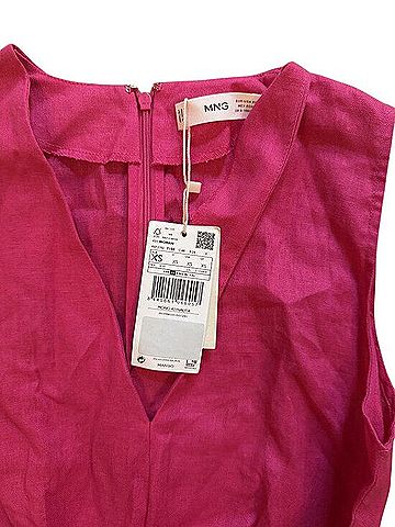 Mango Linen Jumpsuit Jacket (view 2)