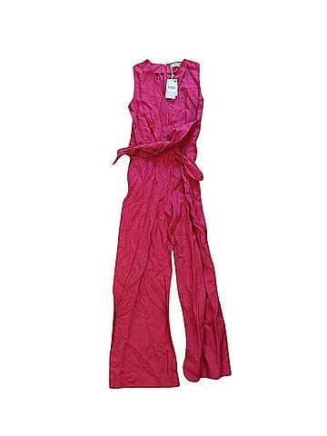 Mango Linen Jumpsuit Jacket (view 1)