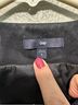 Gap 51% Wool 22% Polyester 21% Rayon 6% Other 100% Polyester Blue Blazer Size 8 - photo 3