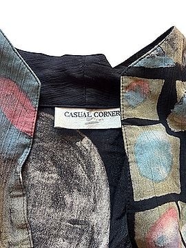 Casual Corner Long Sleeve Button-Down Shirt (view 2)