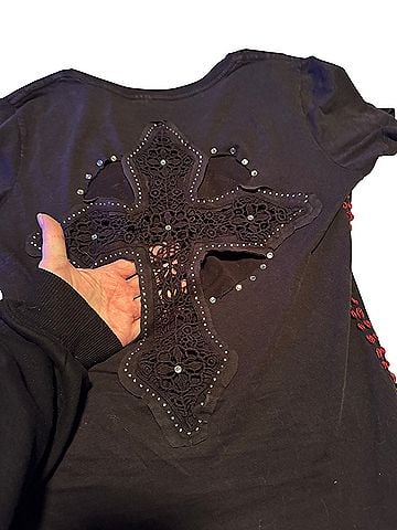 Affliction Short Sleeve Blouse (view 2)