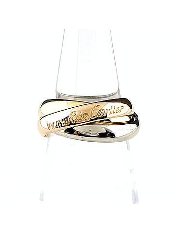 Cartier Cartier Trinity ring in yellow gold (YG), pink (PG), and white (WG). Three-color design. 750 gold. Women's ring. (view 1)
