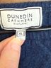 Dunedin 100% Cashmere Solid Blue Cashmere Pullover Sweater Size M - photo 3