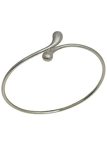 Tiffany & Co. Tiffany &amp; Co. Teardrop Bangle, Sterling Silver 925, Silver, Women's (view 1)