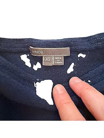 Vince. Midnight Blue Crew Neck Sweater Sweater Vest (view 2)