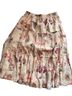 CeCe Floral Multi Color Casual Skirt Size L - photo 1