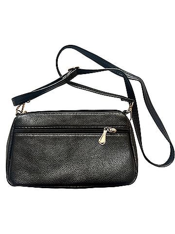 Weatherproof Leather Crossbody Bag (view 2)