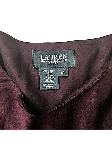 Ralph Lauren Silk Flared Skirt Silk Skirt (view 2)