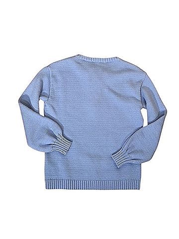 Talbots Lace Up Sweater Pullover Sweater (view 2)
