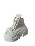 Dolls Kill White Sneakers Size 5 - photo 3