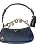True Religion Solid Blue Shoulder Bag One size - photo 1