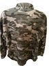 vintage threadz 100% Polyester Camo Green Tan Jacket Size XL - photo 2