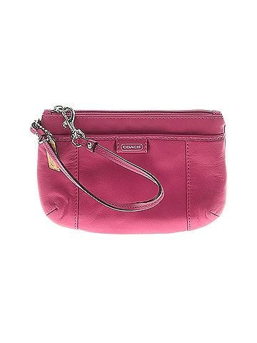 Coach Factory Coach Factory Leather Wristlet (view 1)