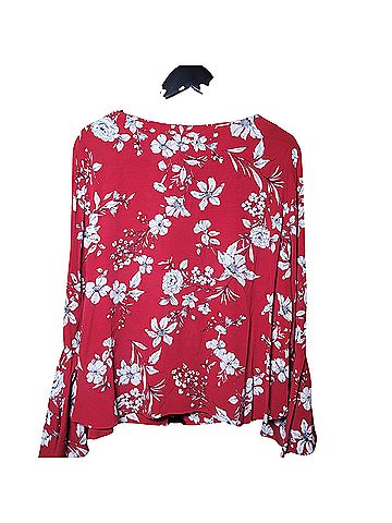 Karen Kane Long Sleeve Blouse (view 2)