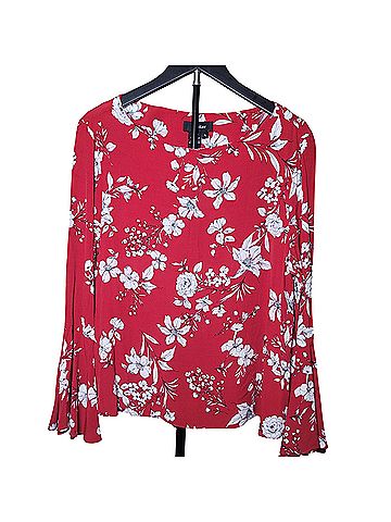 Karen Kane Long Sleeve Blouse (view 1)