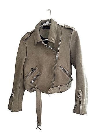 Zara Faux Leather Jacket (view 1)