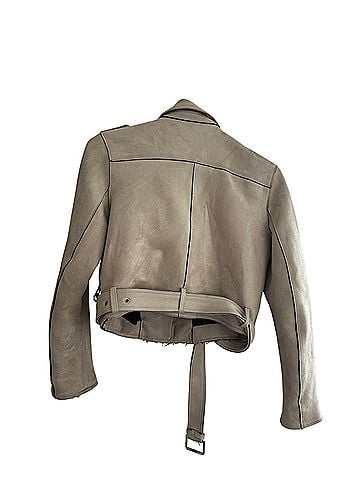 Zara Faux Leather Jacket (view 2)