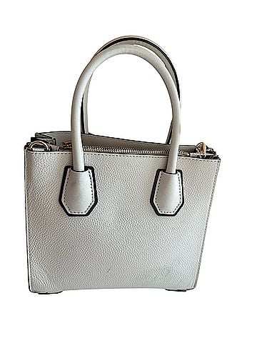 Michael Kors Leather Satchel (view 2)