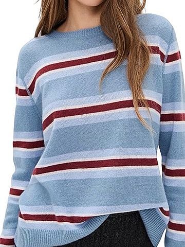 Reformation Boyfriend Cashmere Pullover Sweater (view 1)