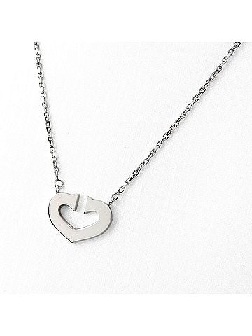 Cartier Cartier C Heart Pendant Necklace 750 (Women's) (view 1)