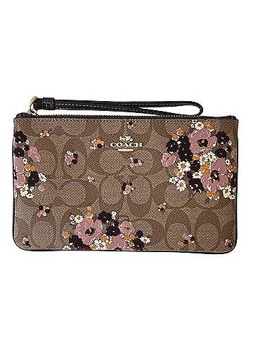 Coach Large Single Zip Wristlet Wristlet (view 1)
