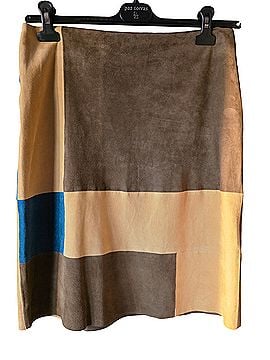 Tahari Leather Skirt (view 1)