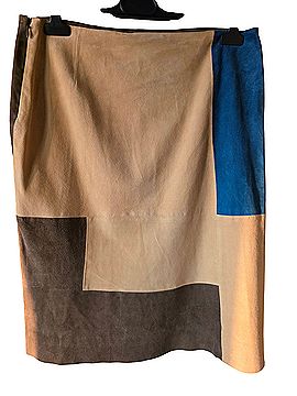 Tahari Leather Skirt (view 2)