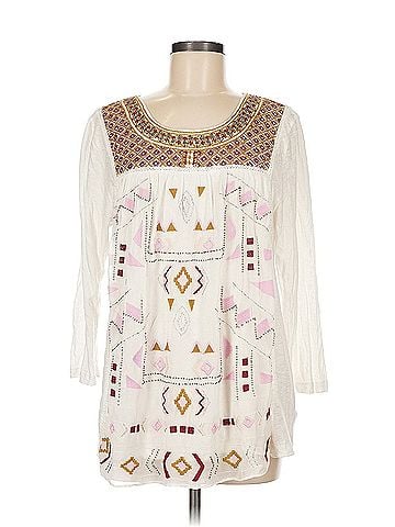 Akemi + Kin Akemi + Kin Long Sleeve Blouse (view 1)