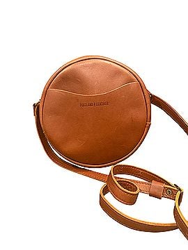Portland Leather Goods circle crossbody Leather Crossbody Bag (view 2)