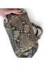 Michael Kors Brown and grey snakeskin silver hardware Leather Hobo - photo 7