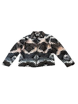 Black Mountain Aztec Fleece Jacket Jacket (view 2)